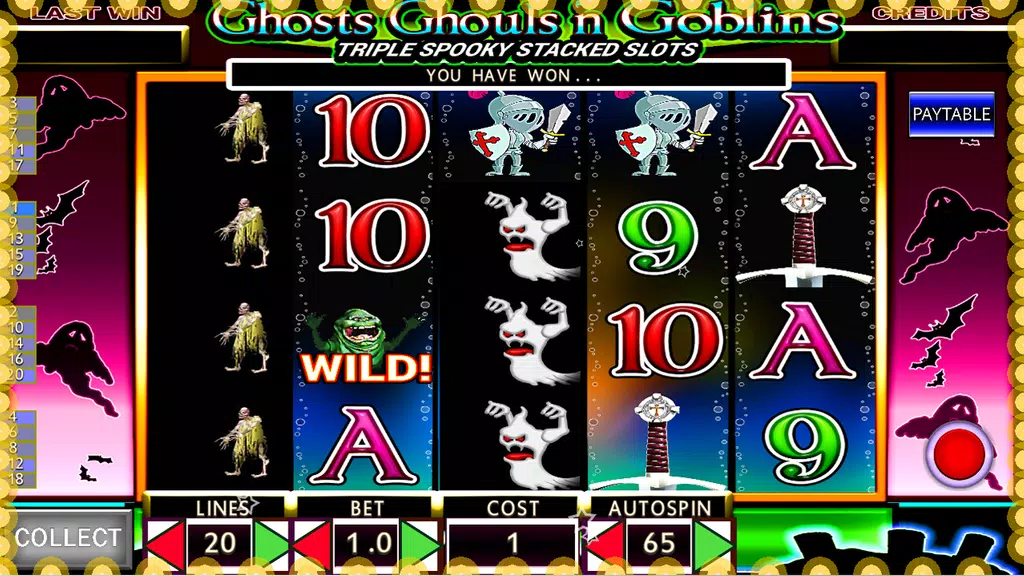 Video Slots: Goblins n' Ghosts  Screenshot 2