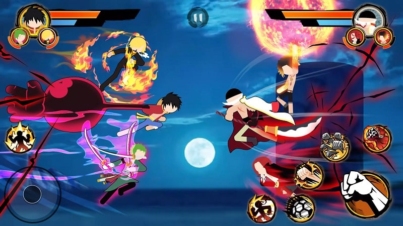 Stickman Pirates Fight  Screenshot 4