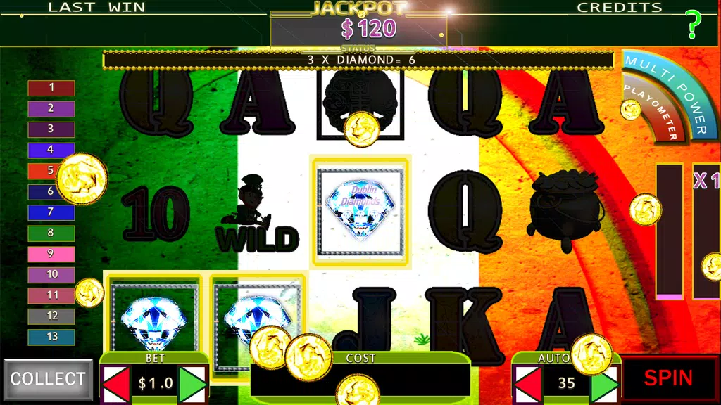 Dublin Diamonds: irish slots  Screenshot 4