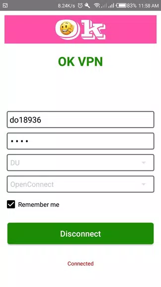 OK VPN - One Click Connect  Screenshot 4