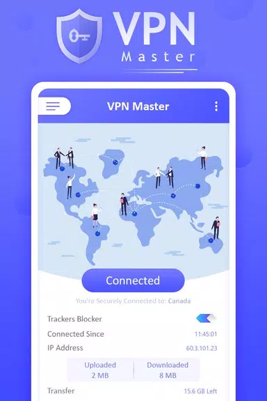 VPN Master – Unlimited Proxy & Unblock Free VPN  Screenshot 1