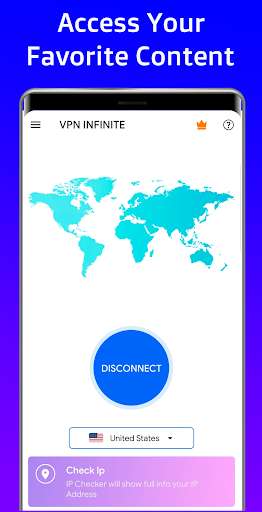 VPN Infinity - Fast Secure VPN  Screenshot 1