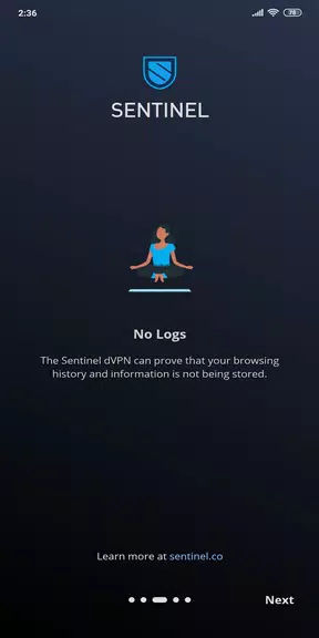 Sentinel Free Decentralized VPN (dVPN)  Screenshot 3