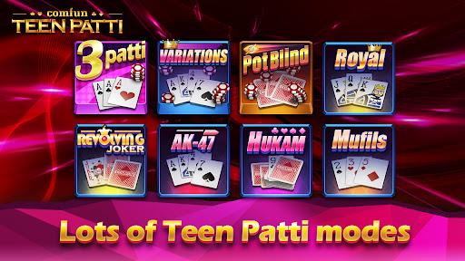 Teen Patti Comfun-Indian 3 Patti  Card Game Online  Screenshot 2