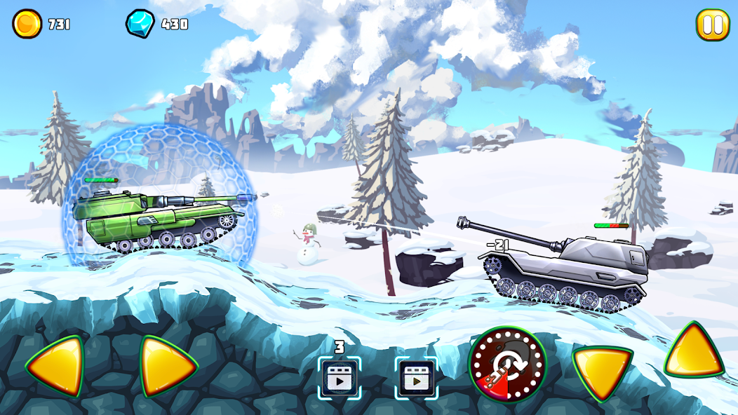 Tank Attack 4 | Tank battle Mod  Screenshot 2