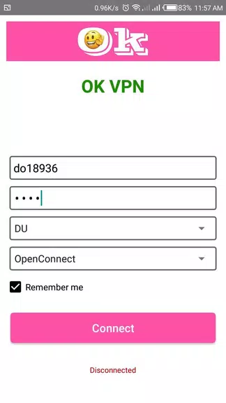 OK VPN - One Click Connect  Screenshot 3