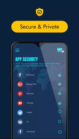 SailFish VPN - Super Fast VPN Free & Secure VPN  Screenshot 3