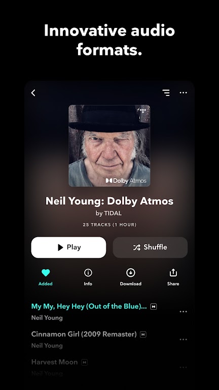 TIDAL Music: HiFi, Playlists Mod  Screenshot 3