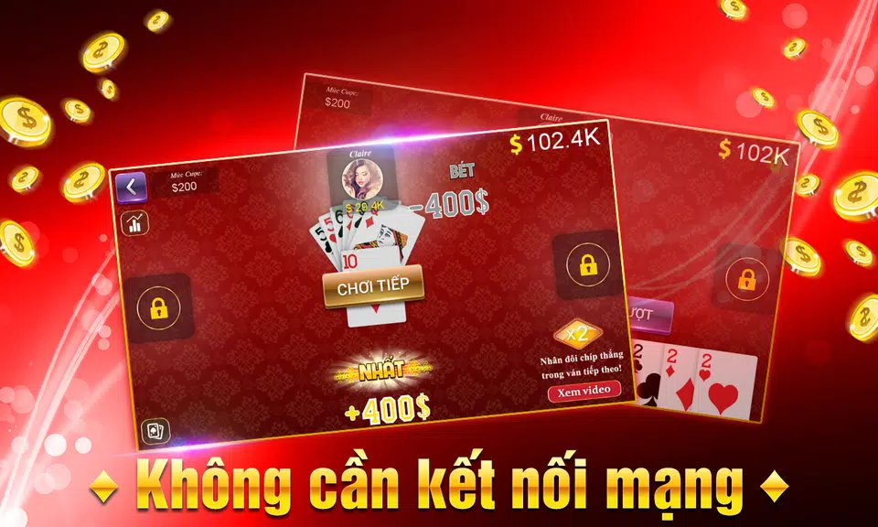 Tien Len Mien Nam offline - Game Danh Bai Tiến Lên  Screenshot 1