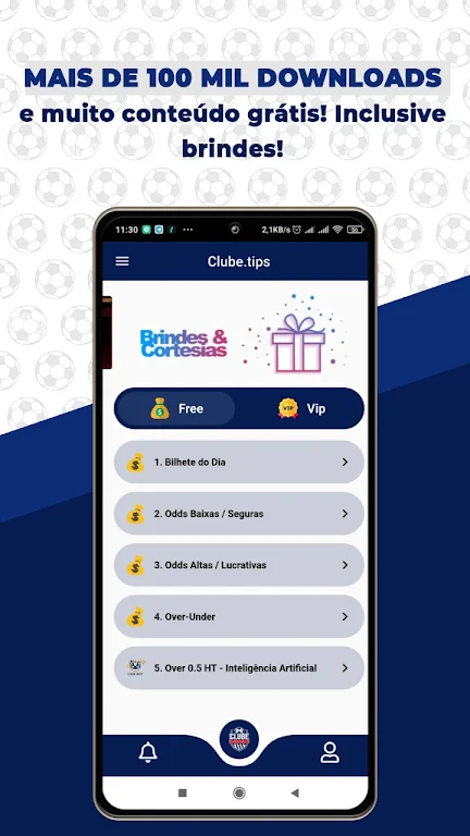 Clube.Tips - Dicas de Futebol  Screenshot 2