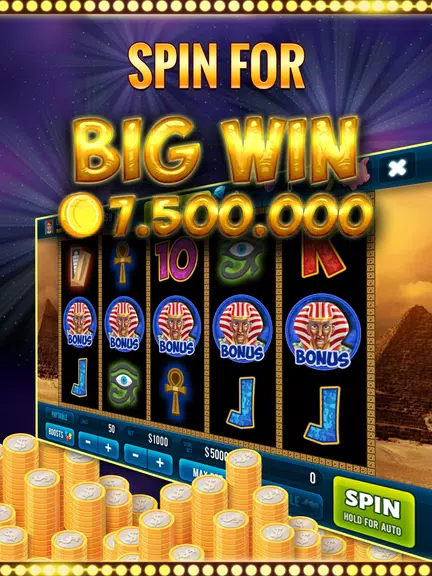 Pharaoh Slots Casino Game  Screenshot 2