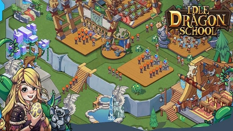 Idle Dragon School  Screenshot 1