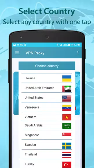 Unblock Sites unlimited free VPN clients  Screenshot 2