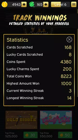 VIP Scratch Cards  Screenshot 4