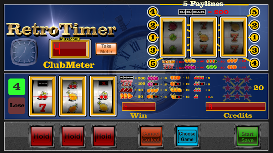 Retro Timer slot machine  Screenshot 2