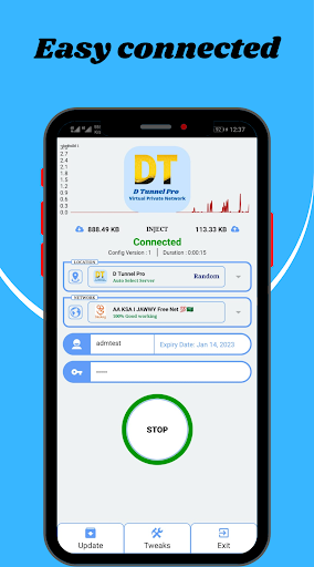 D Tunnel VPN  Screenshot 2