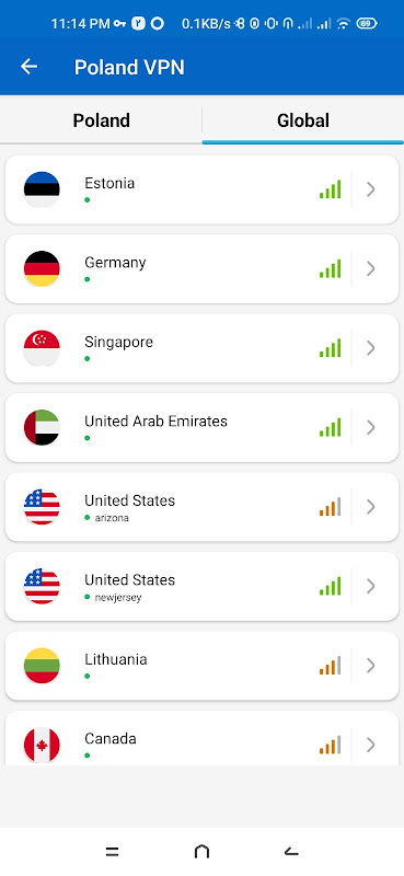 Poland VPN - Fast & Secure  Screenshot 4