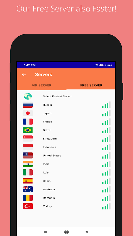 Super Turbo VPN - Unlimited & Fast VPN Online  Screenshot 2