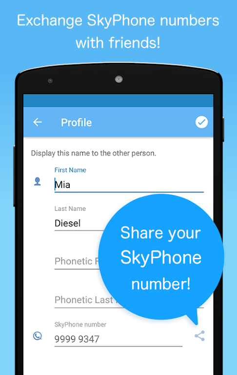 SkyPhone - Voice & Video Calls  Screenshot 3