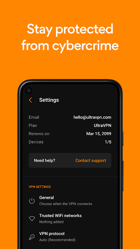 VPN Secure Proxy — UltraVPN™  Screenshot 4