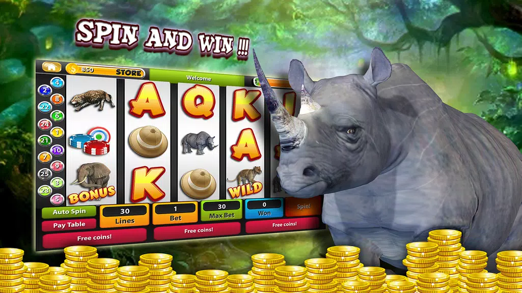 Jungle ParaDice Slots 2019 African Safari Kasino  Screenshot 2