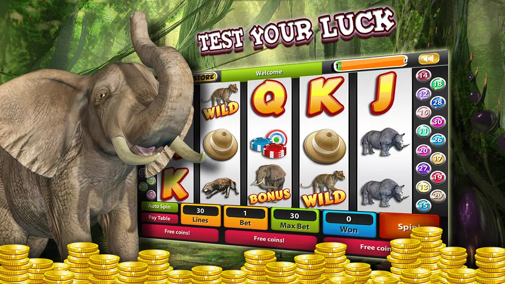 Jungle ParaDice Slots 2019 African Safari Kasino  Screenshot 1