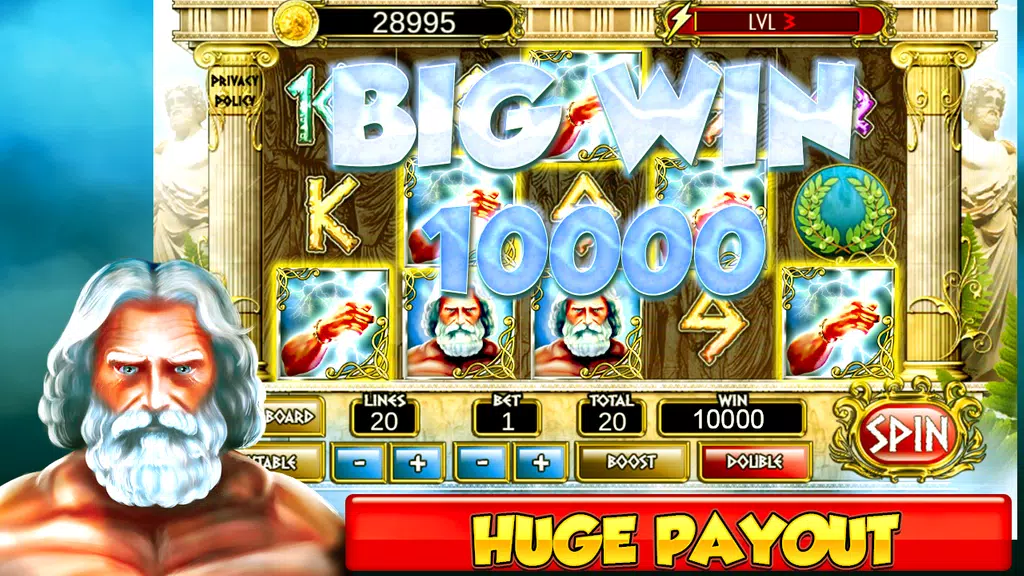 Slot Machine: Zeus  Screenshot 2