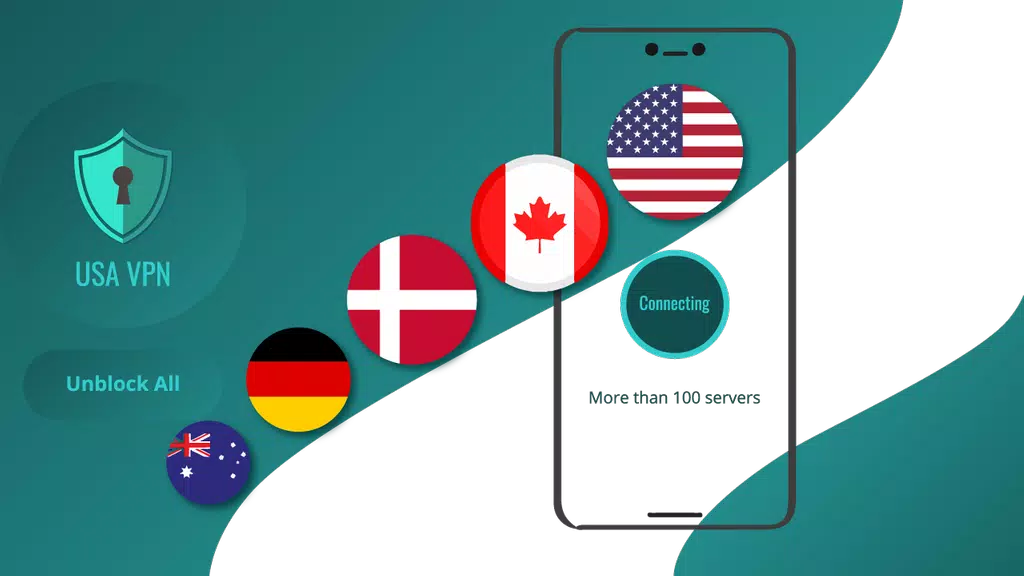 USA VPN, Free VPNs, Master VPN, Unblock Proxy  Screenshot 1