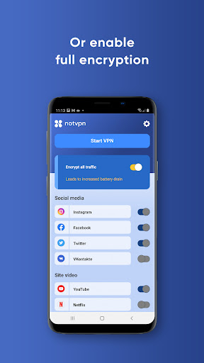 NotVPN - Unlimited VPN  Screenshot 2