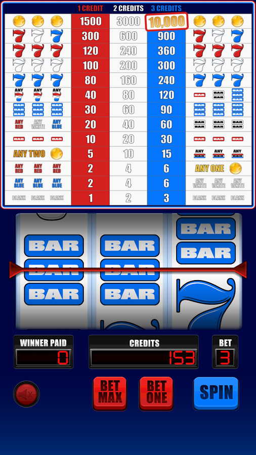 Stars, 7s & BARs Slot Machine  Screenshot 2