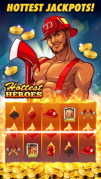 Reel Hunky - Men! Online Slots  Screenshot 3