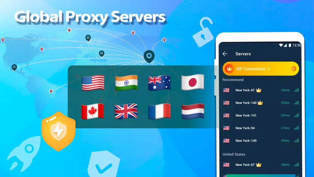 Storm VPN - Proxy Free Fast & Unblock  Screenshot 3