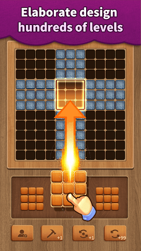 Wood Block Puzzle- win Jigsaw reward  Screenshot 4