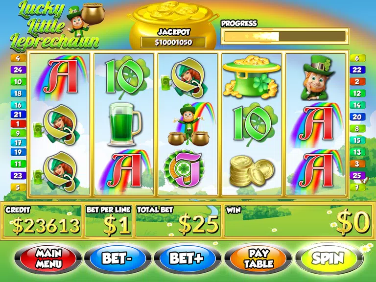 Lucky Little Leprechaun Vegas Slots Machine  Screenshot 2