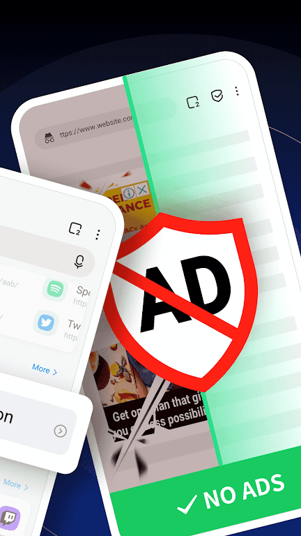 Free Adblocker Browser Mod  Screenshot 3