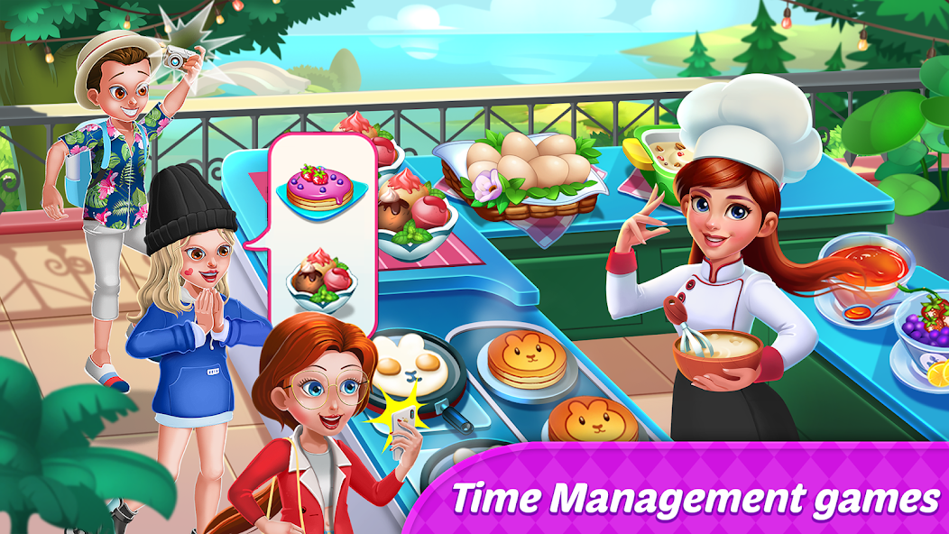 Food Diary: Girls Cooking game Mod  Screenshot 2