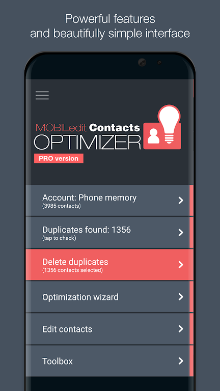 Contacts Optimizer Mod  Screenshot 1