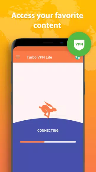 Turbo VPN Lite - Free VPN Proxy  Screenshot 4