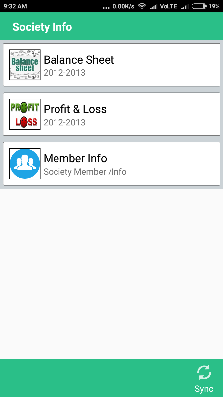 Society Member App  Screenshot 2