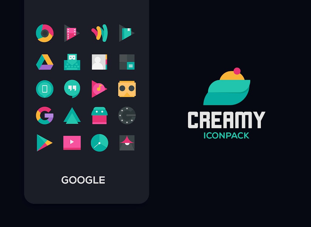 Creamy Icon Pack Mod  Screenshot 2