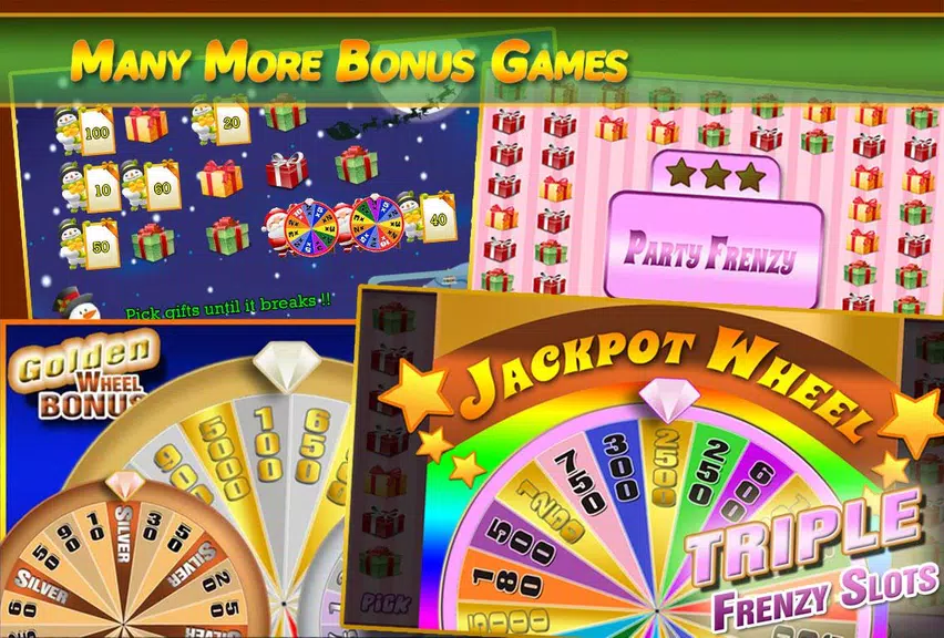 FreeSlots - Triple Wheel Bonus  Screenshot 3