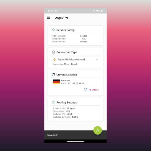 ArgoVPN  Screenshot 1