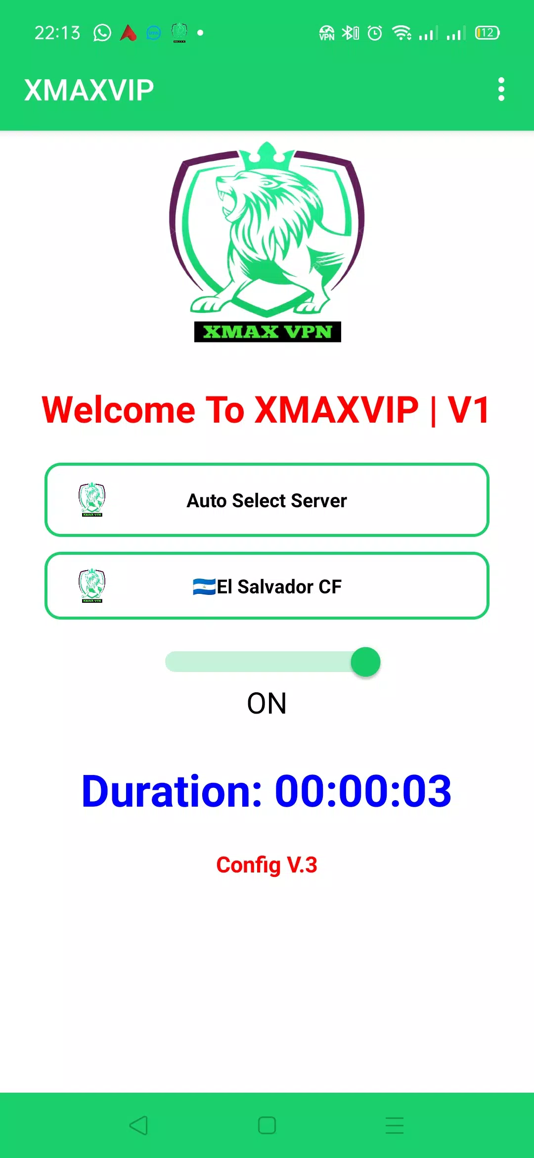 XMAX VPN LITE  Screenshot 1