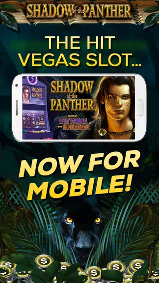 Shadow of the Panther SLOTS!  Screenshot 1