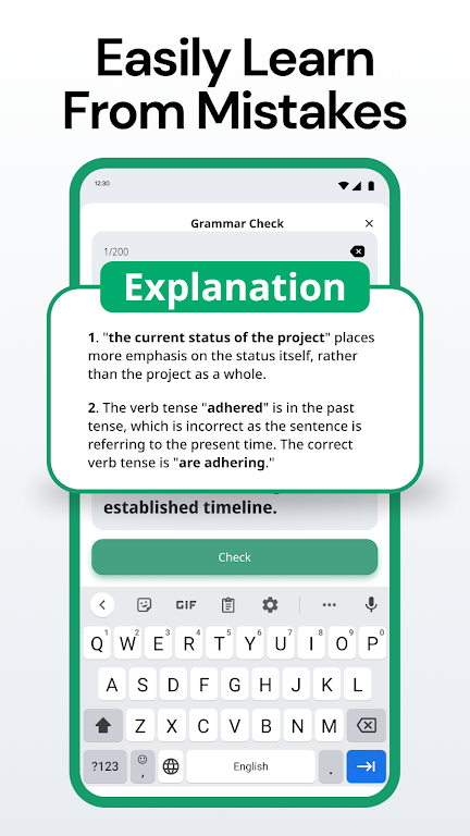 Grammar Check by AI Writing Mod  Screenshot 3