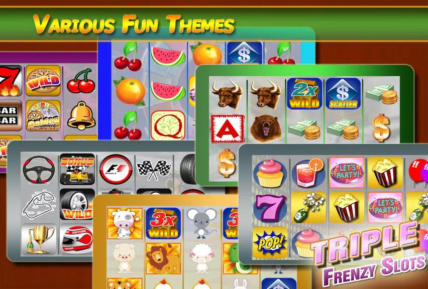 FreeSlots - Triple Wheel Bonus  Screenshot 1