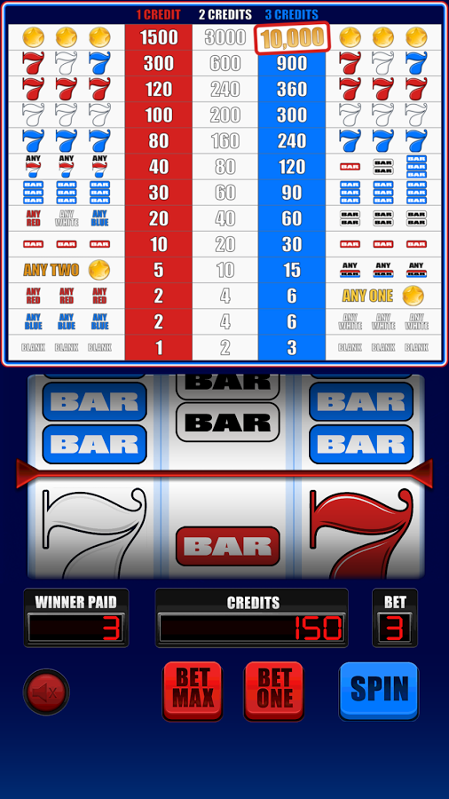 Stars, 7s & BARs Slot Machine  Screenshot 1