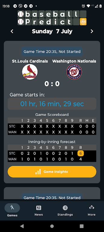 Baseball Predicts  Screenshot 1