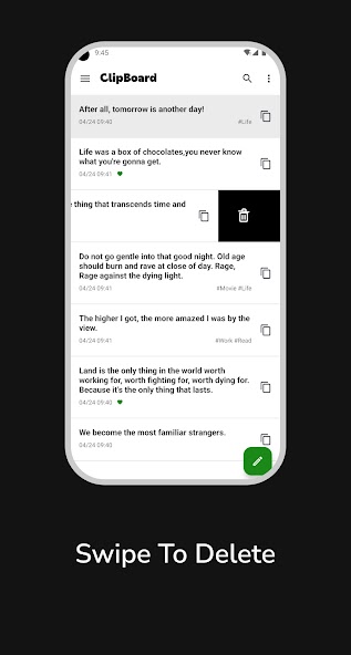 Clipboard - Copy Paste & Notes Mod  Screenshot 2