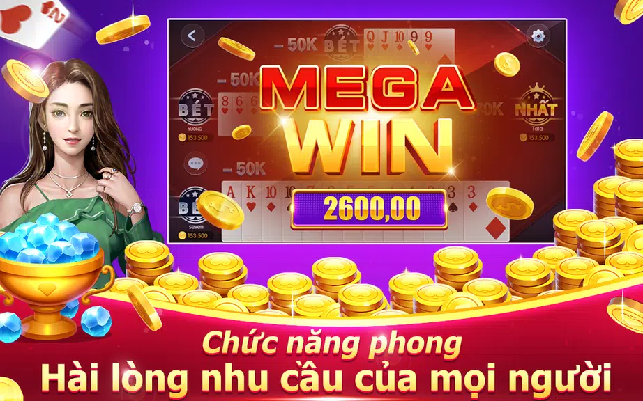 Lộc77-Tiến lên liêng ba cây  Screenshot 4